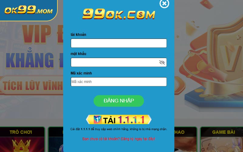 Cách đăng nhập OK99 siêu nhanh chóng