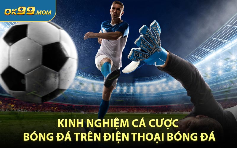 Kinh nghiệm cá cược bóng đá trên điện thoại thông minh